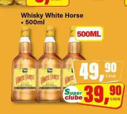 Rede Supermarket Whisky White Horse oferta
