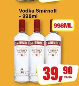 Rede Supermarket Vodka Smirnoff oferta