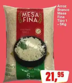 Rede Supermarket Arroz Branco Mesa Fina tipo 1 - 5kg oferta