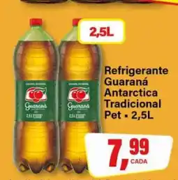 Rede Supermarket Refrigerante Guaraná Antarctica Tradicional Pet - 2,5L oferta