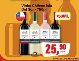 Rede Supermarket Vinho Chileno Isla Del Sur - 750ml oferta