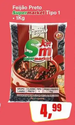 Rede Supermarket Feijão Preto Supermarket Tipo 1 oferta