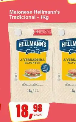 Rede Supermarket Maionese Hellmann's Tradicional oferta
