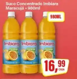Rede Supermarket Suco Concentrado Imbiara Maracujá oferta