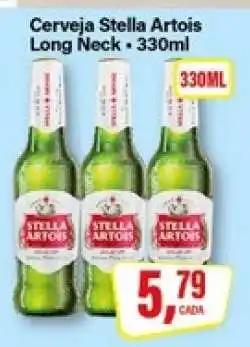 Rede Supermarket Cerveja Stella Artois Long Neck - 330ml oferta