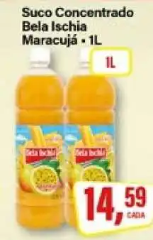 Rede Supermarket Suco Concentrado Bela Ischia Maracujá oferta