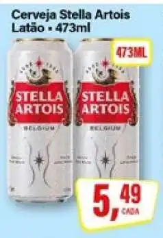 Rede Supermarket Cerveja Stella Artois Latão oferta