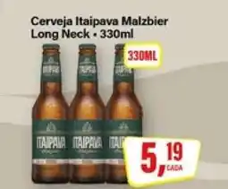 Rede Supermarket Cerveja Itaipava Malzbier Long Neck 330ml oferta