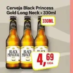Rede Supermarket Cerveja Black Princess Gold Long Neck - 330ml oferta