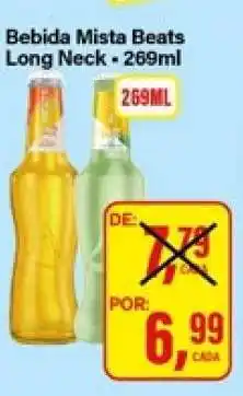Rede Supermarket Bebida mista Beats long neck 269ml oferta