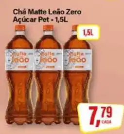 Rede Supermarket Chá Matte Leão Zero Açúcar Pet oferta