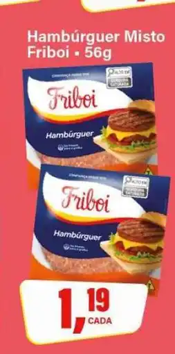 Rede Supermarket Hambúrguer Misto Friboi oferta