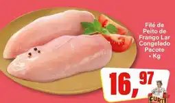 Rede Supermarket Filé de Peito de Frango Lar Congelado Pacote oferta