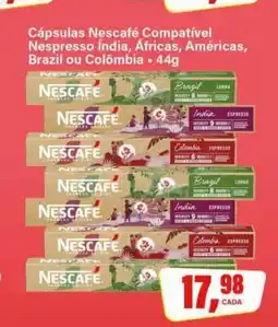 Rede Supermarket Cápsulas Nescafé Compatível Nespresso oferta