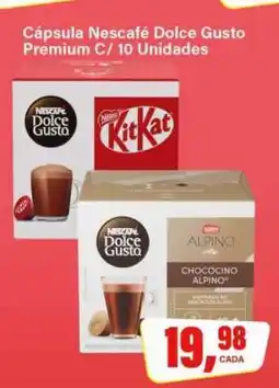 Rede Supermarket Cápsula Nescafé Dolce Gusto Premium C/ 10 Unidades oferta