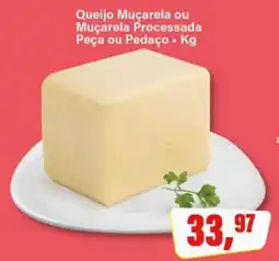Rede Supermarket Queijo Muçarela ou Muçarela Processada oferta