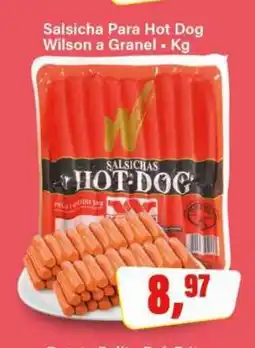 Rede Supermarket Salsicha Para Hot Dog Wilson a Granel oferta