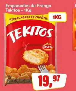 Rede Supermarket Empanados de Frango Tekitos oferta