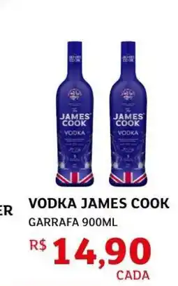 Assaí Atacadista Vodka James Cook oferta