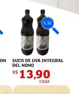 Assaí Atacadista Suco de Uva Integral Del Nono oferta