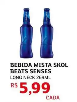 Assaí Atacadista Bebida Mista Skol Beats Senses oferta