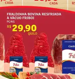 Assaí Atacadista Fraldinha Bovina Resfriada a Vácuo Friboi oferta