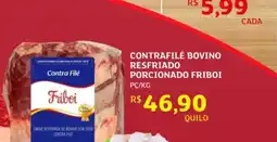 Assaí Atacadista Contrafilé Bovino Resfriado Porcionado Friboi oferta