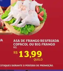 Assaí Atacadista Asa de Frango Resfriada Copacol ou Big Frango oferta