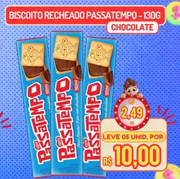 Serrano Supermercado Biscoito recheado passatempo oferta