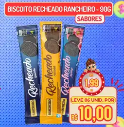 Serrano Supermercado Biscoito recheado rancheiro oferta
