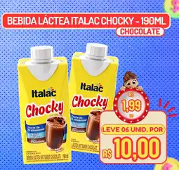 Serrano Supermercado Bebida láctea italac chocky chocolate oferta