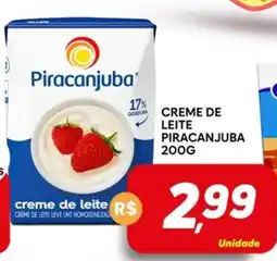 Supermercado Bem Barato Creme de leite piracanjuba oferta