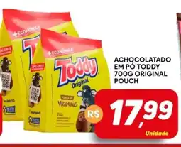Supermercado Bem Barato Achocolatado em pó toddy original pouch oferta