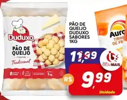 Supermercado Bem Barato Pão de queijo duduxo sabores oferta