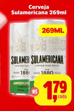 Sj Supermercados Cerveja Sulamericana oferta