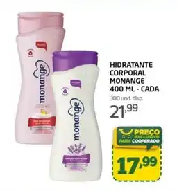 Cooper Hidratante corporal monange cada oferta