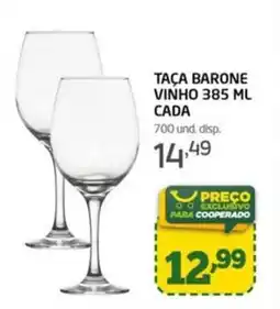 Cooper Taça barone vinho cada oferta