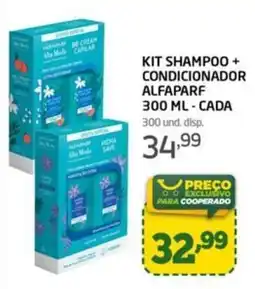 Cooper Kit shampoo + condicionador alfaparf cada oferta