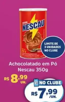 Supermercados Correia Achocolatado em Pó Nescau oferta