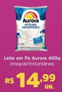 Supermercados Correia Leite em Pó Aurora oferta
