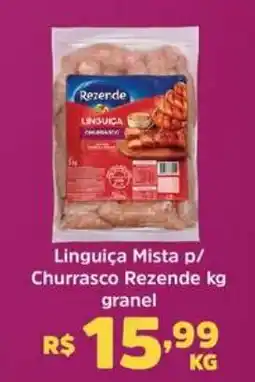 Supermercados Correia Linguiça Mista p/ Churrasco Rezende oferta