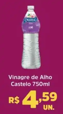Supermercados Correia Vinagre de Alho Castelo oferta