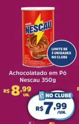 Supermercados Correia Achocolatado em Pó Nescau oferta