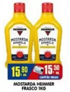Higa's Supermercado Mostarda hemmer frasco oferta
