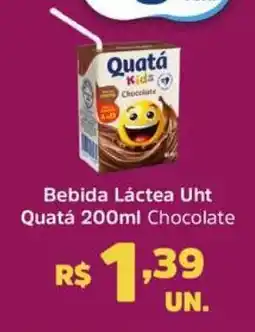 Supermercados Correia Bebida Láctea Uht Quatá Chocolate oferta