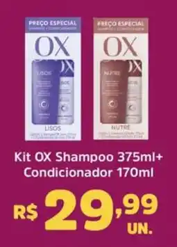 Supermercados Correia Kit OX Shampoo + Condicionador oferta