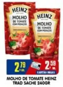 Higa's Supermercado Molho de tomate heinz trad sache oferta