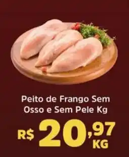 Supermercados Correia Peito de Frango Sem Osso e Sem Pele oferta
