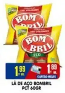 Higa's Supermercado LA DE AÇO BOMBRIL PCT oferta