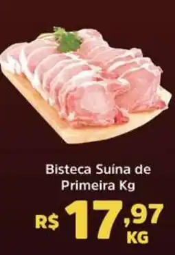 Supermercados Correia Bisteca Suína de Primeira oferta